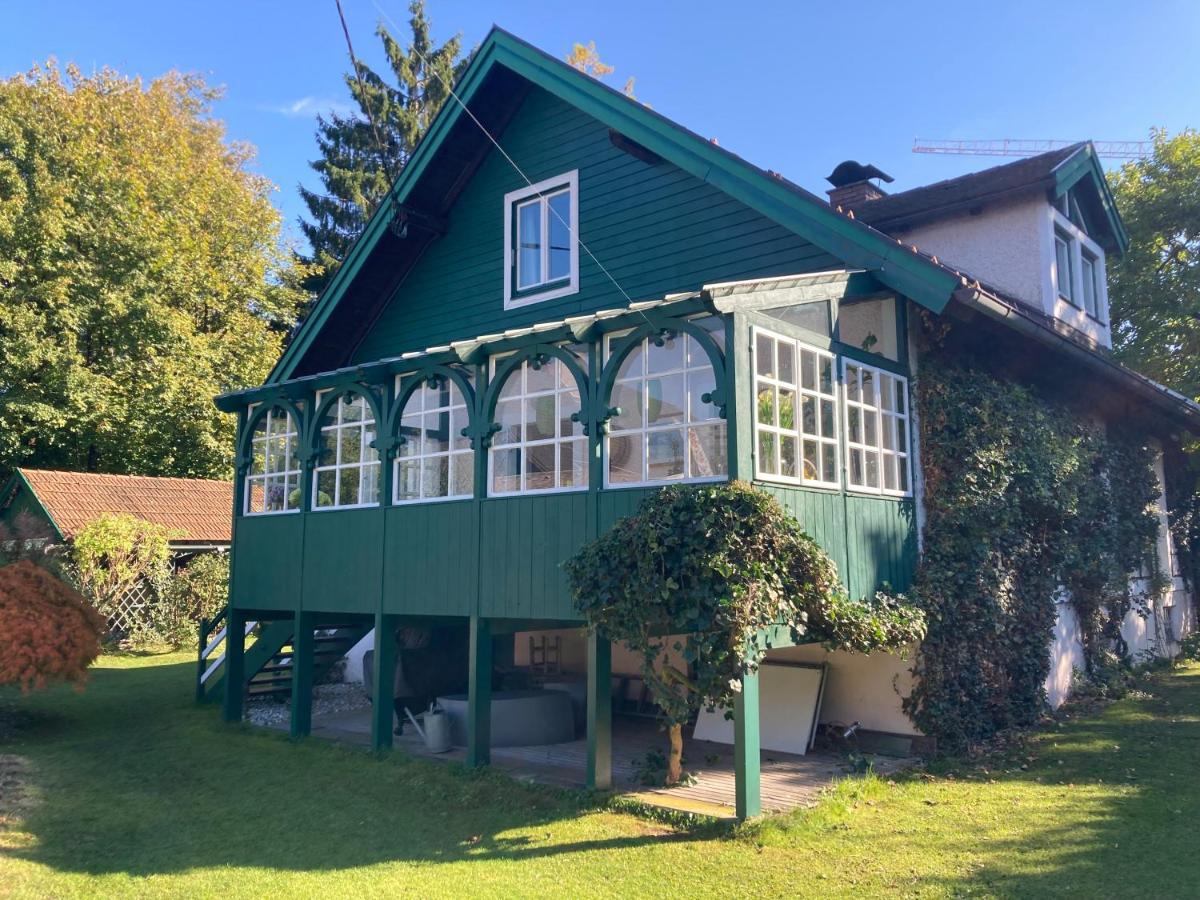 Haus Mit Sauna Und Privatem Badeteich In Anif Bei Salzburg エクステリア 写真