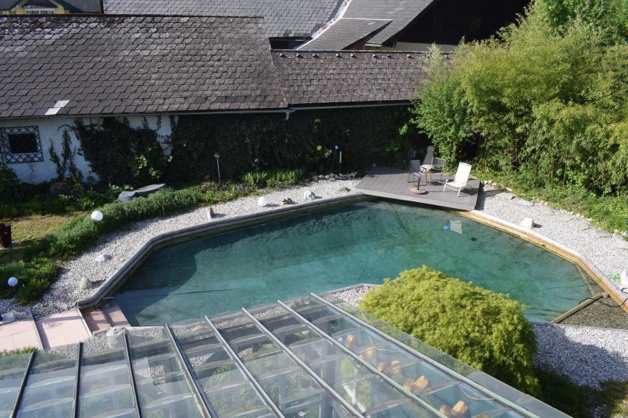Haus Mit Sauna Und Privatem Badeteich In Anif Bei Salzburg エクステリア 写真